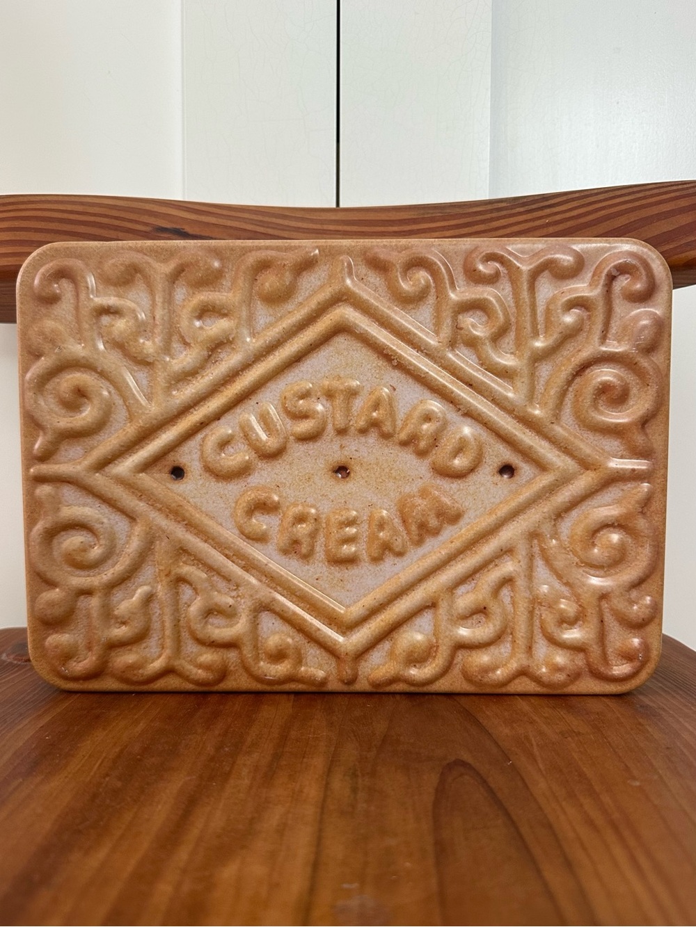 Custard Cream Biscuit Tin Box England